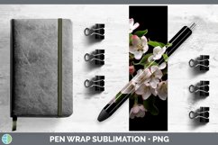 GorgeousFlowers Pen Wrap design.