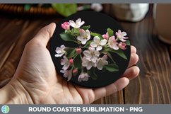 GorgeousFlowers Round Coaster design.