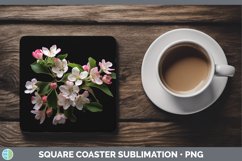 GorgeousFlowers Square Coaster design.