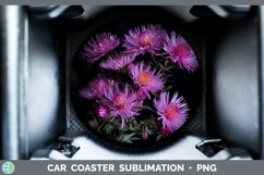 GorgeousFlowers Car Coaster design.