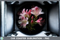 GorgeousFlowers Car Coaster design.