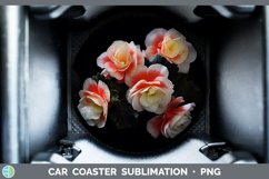 GorgeousFlowers Car Coaster design.