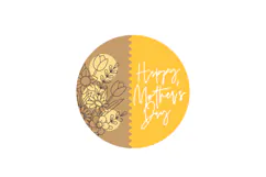 Happy Mother's Day Florals Sign - Mothers Day Welcome Sign Product Image 2