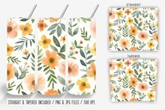 Flowers Blooming Spring Tumbler Wrap