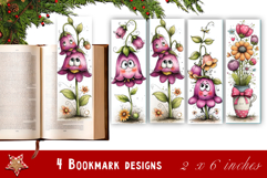 Flowers Bookmark Sublimation Floral Printable Product Image 1