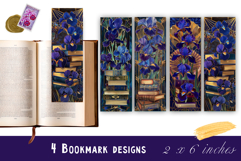 Spring Flowers Bookmark Printable Sublimation PNG Product Image 1