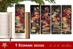 Flowers Bookmark Sublimation Floral Printable Product Image 1