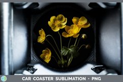GorgeousFlowers Car Coaster design.