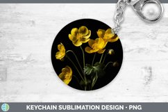 GorgeousFlowers Keychain design.