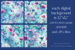 Fantasy Patterns, Flowers Birds Hummingbirds Pollinators, s4 Product Image 2