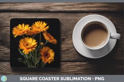 GorgeousFlowers Square Coaster design.