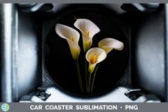 GorgeousFlowers Car Coaster design.
