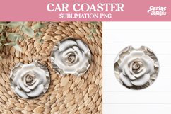Flowers Car Coaster