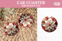 Flowers Car Coaster