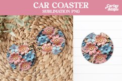 Flowers Car Coaster