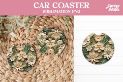 Flowers Car Coaster