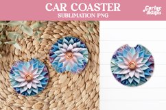 Flowers Car Coaster