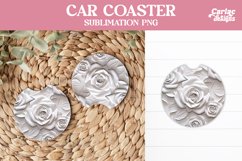 Flowers Car Coaster