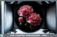 GorgeousFlowers Car Coaster design.