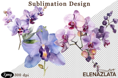 Watercolor funny Flowers Clipart, big eyes Product Image 1