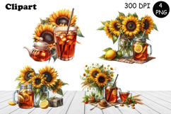 Flower clipart, Watercolor floral clipart, Bouquets Product Image 1