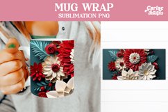 Flowers Coffee Mug Design