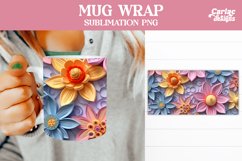 Flowers Coffee Mug Design