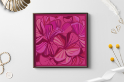3d flower shadow box / Layered Papercut Flower Product Image 2