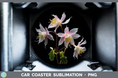 GorgeousFlowers Car Coaster design.