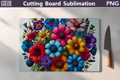 Wildflowers Cutting Board | Flowers Cutting Board Product Image 1
