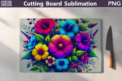 Wildflowers Cutting Board | Flowers Cutting Board Product Image 1