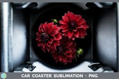 GorgeousFlowers Car Coaster design.