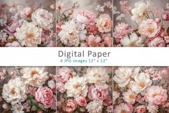 Flowers Digital Paper/Background Product Image 1