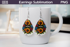 Sunflowers Teardrop Earrings | Wildflowers Earrings Product Image 1