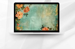 Flowers &amp; Foliage Digital Paper Bundle Product Image 5