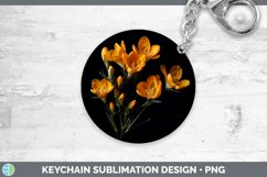 GorgeousFlowers Keychain design.