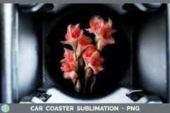 GorgeousFlowers Car Coaster design.