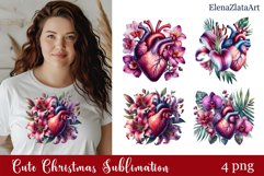 Watercolor Lungs, Brain and Heart Product Image 1