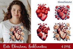 Watercolor Lungs, Brain and Heart Product Image 1