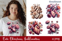 Watercolor Lungs, Brain and Heart Product Image 1