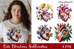 Watercolor Lungs, Brain and Heart Product Image 1