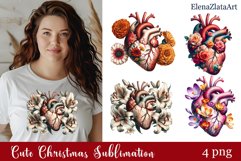 Watercolor Lungs, Brain and Heart Product Image 1