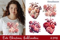 Watercolor Lungs, Brain and Heart Product Image 1