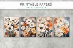 Flowers Printable Paper Product Image 2