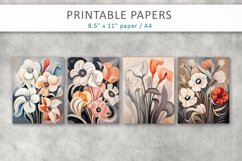 Floral Junk Journal Printable Papers Product Image 2