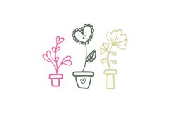 Flowers In A Vase SVG Cut File Product Image 1