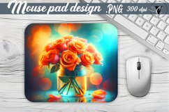 Mouse Pad | Flowers in glass jar Product Image 1