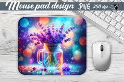Mouse Pad | Flowers in glass jar Product Image 2