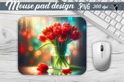 Mouse Pad | Flowers in glass jar Product Image 1