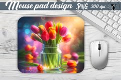 Mouse Pad | Flowers in glass jar Product Image 1